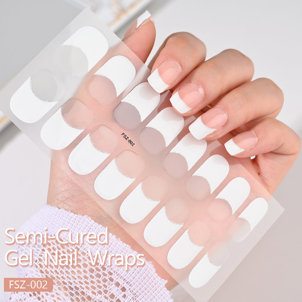 Innovative Attractive Durable Gel Therapy Soft Nail Stickers