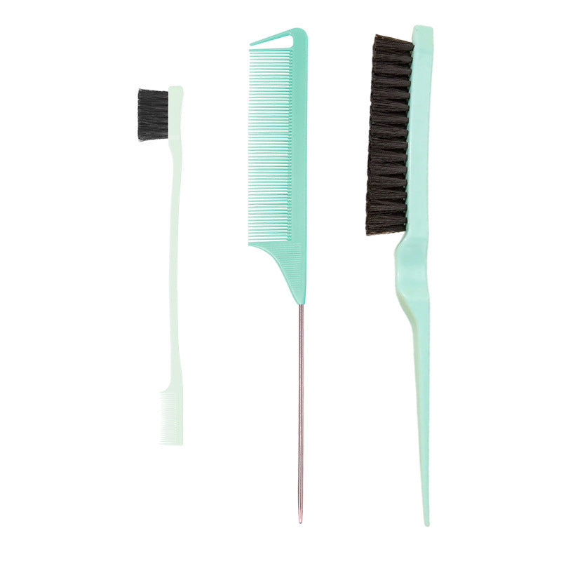 Brosse ronde pour le coiffage des sourcils, brosses et peignes durables pour les cheveux