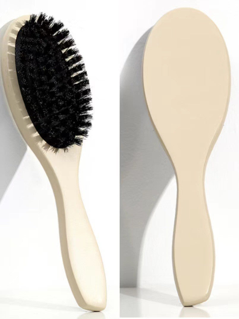 Brosses et peignes à cheveux à coussin d'air en bois massif Mme Long