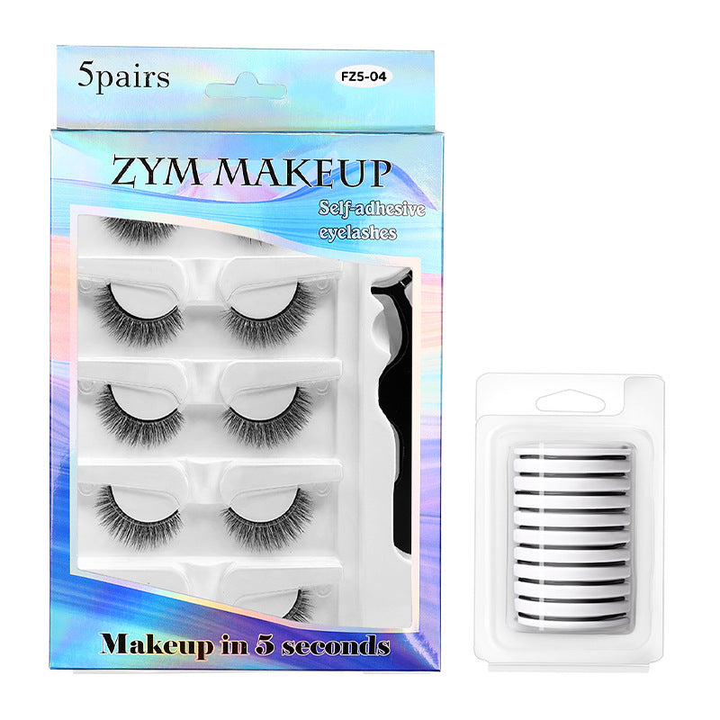 Glue Comfortable Soft Stem Self-adhesive Little False Lashes