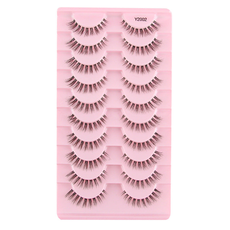 Simulation Natural Curling Pair Life Short False Lashes