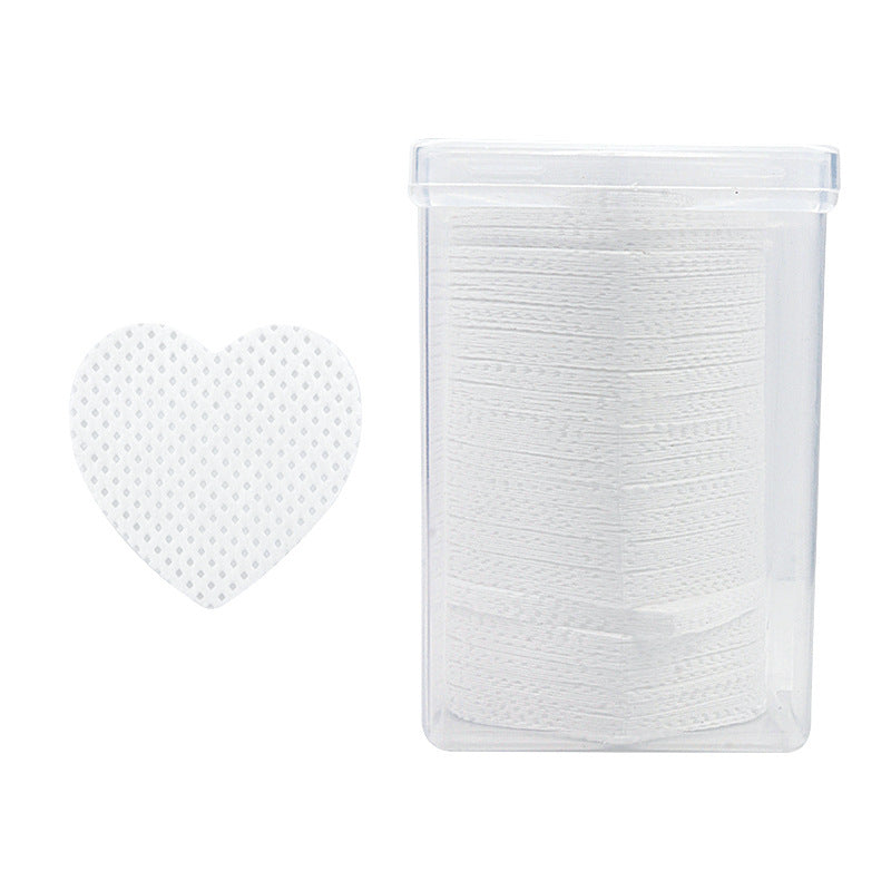 Lash Glue Heart-shaped Bottle Mouth Cleaning Cloths Makeup Accessories