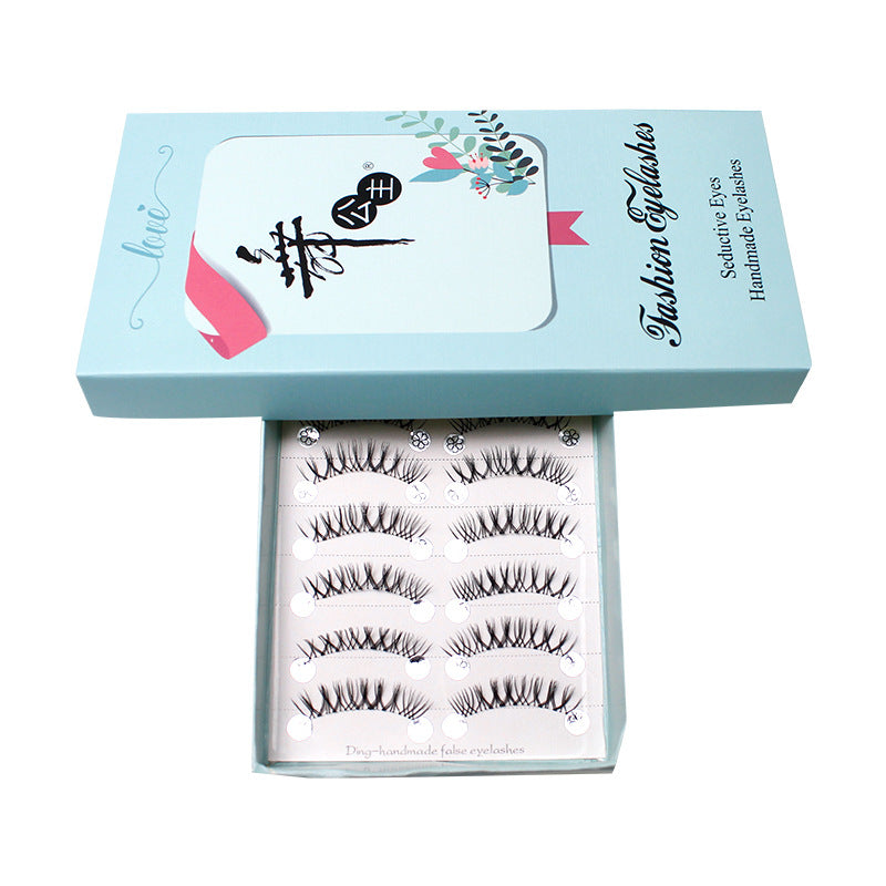 Cils de princesse de danse pour femmes, affûtage des cils, faux cils naturels