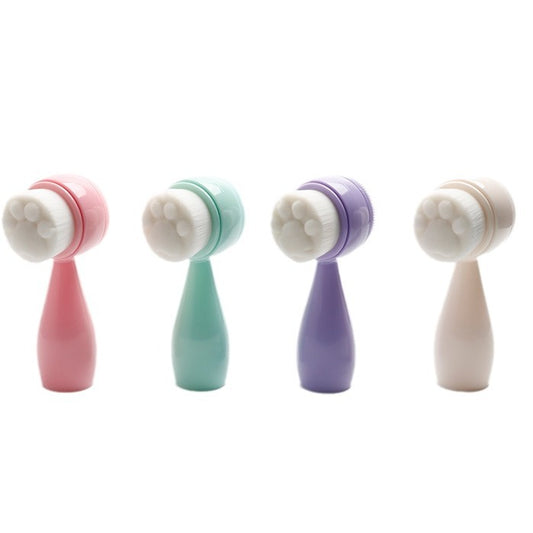 Manual Facial Brush Silicone Beauty Cleaner Makeup Accessories