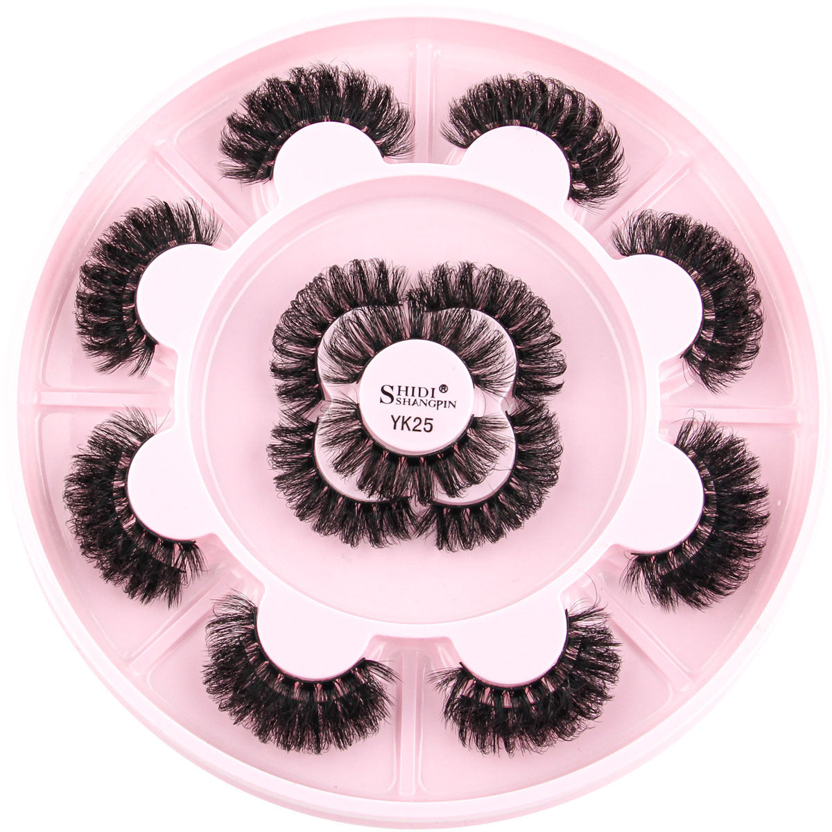 Natural Thick Exaggerated Sheer Root Tail False Lashes