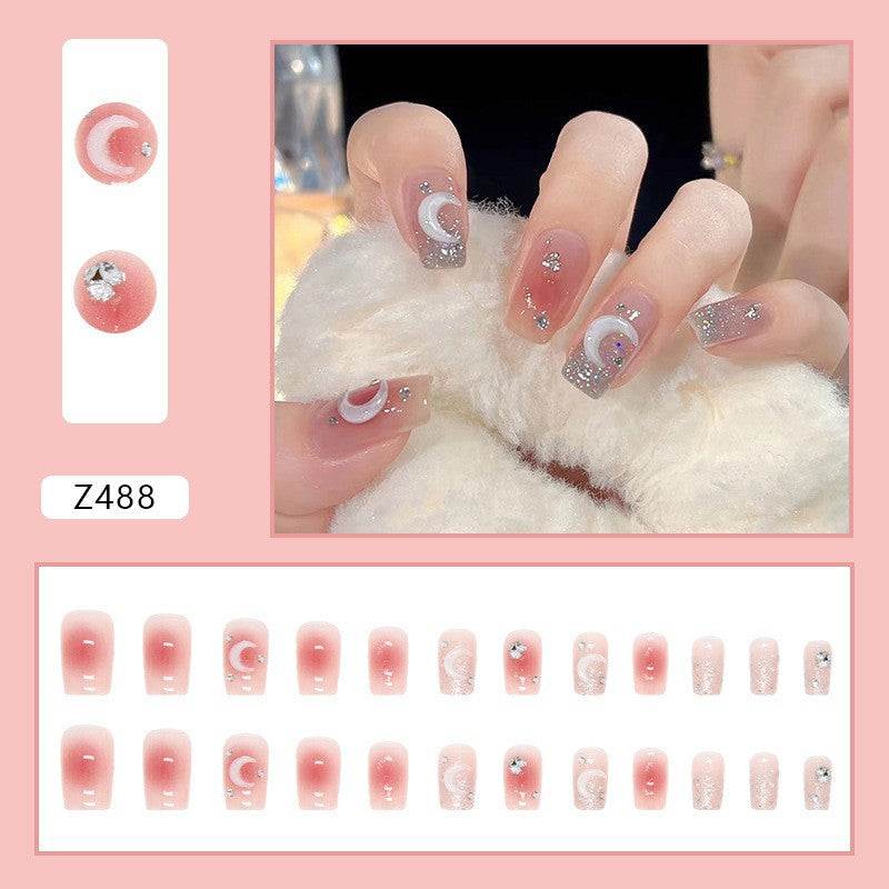 Glue Diamond Beauty Pure Desire Ice Nail Stickers