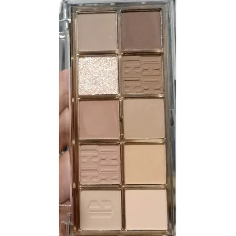 Ten Color Shimmer Matte Pure Desire Eyeshadow