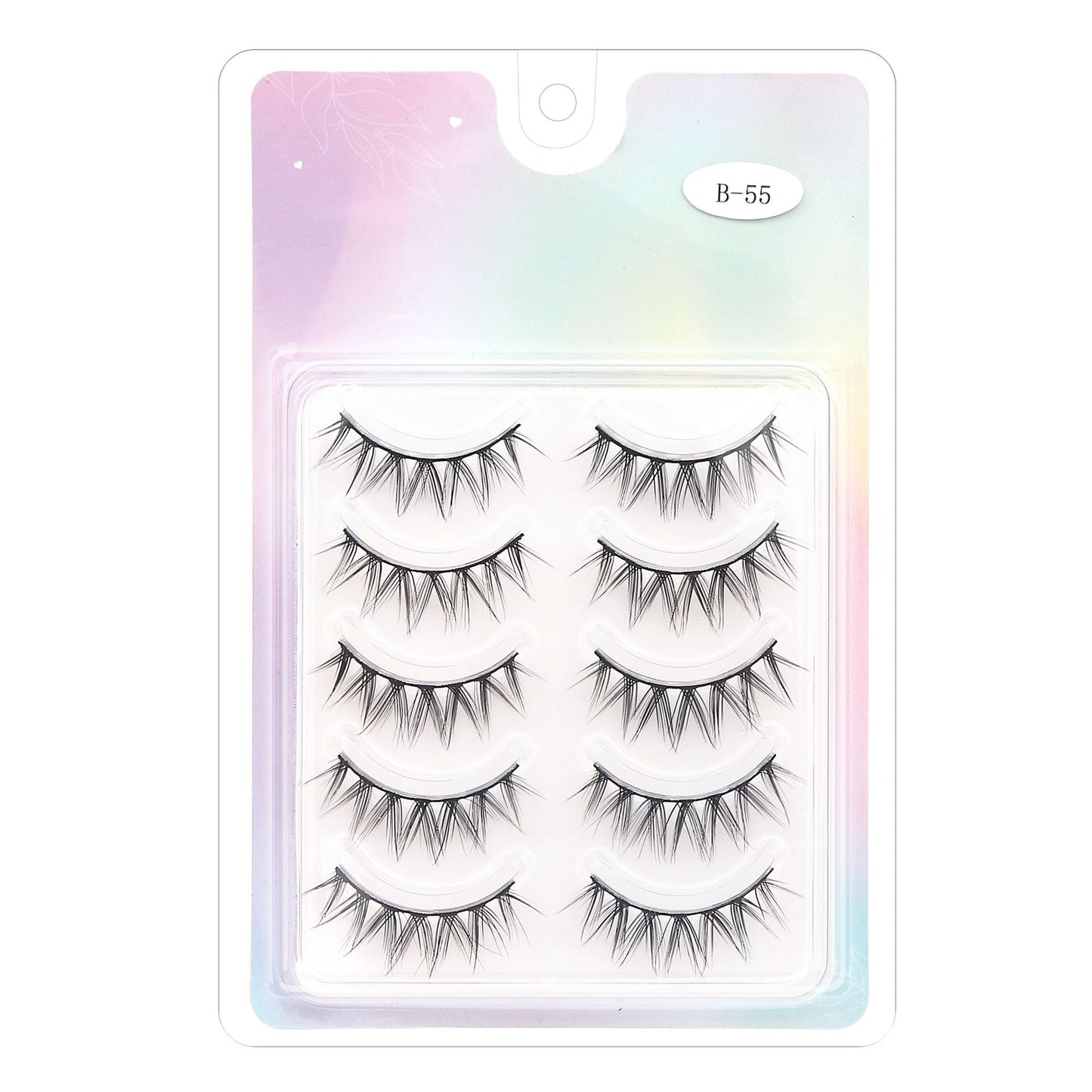 Pairs Of Chemical Fiber Devil Eyelashes False Lashes