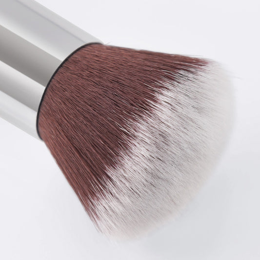 Handle Round Head Brush Powder Flat Makeup Brushes Accessories