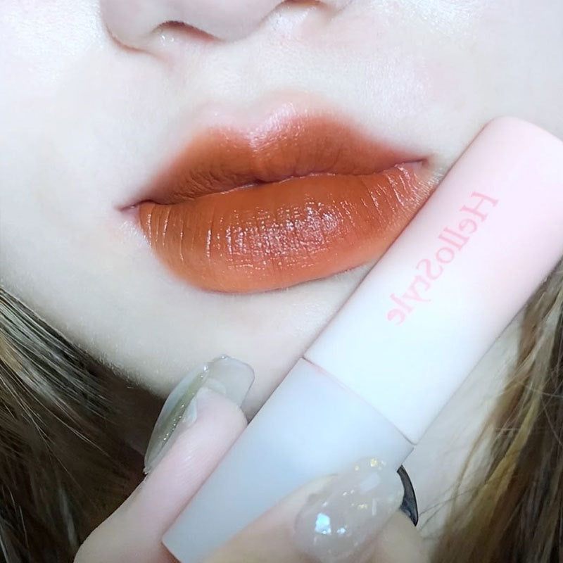 Small Milk Blocks Lacquer Gradient Orange Tube Lip Glosses