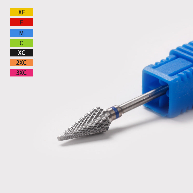 Ensemble d'outils de forage et de clouage en alliage pour machine à tête de meulage en acier