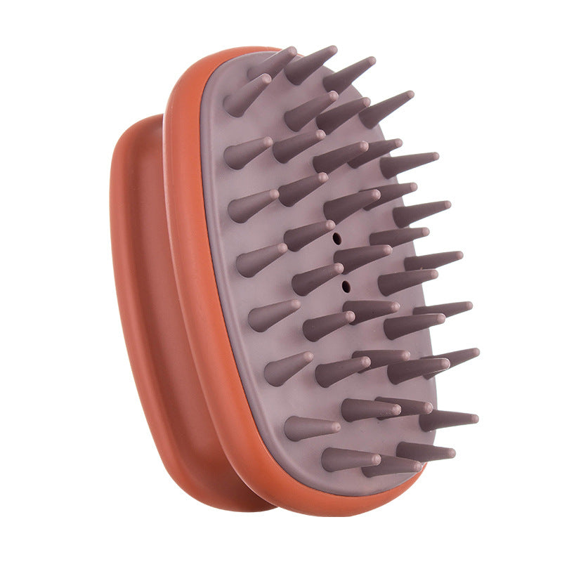 Brosses et peignes à cheveux en silicone pour nettoyage et massage du cuir chevelu des méridiens de la tête pour femmes et hommes