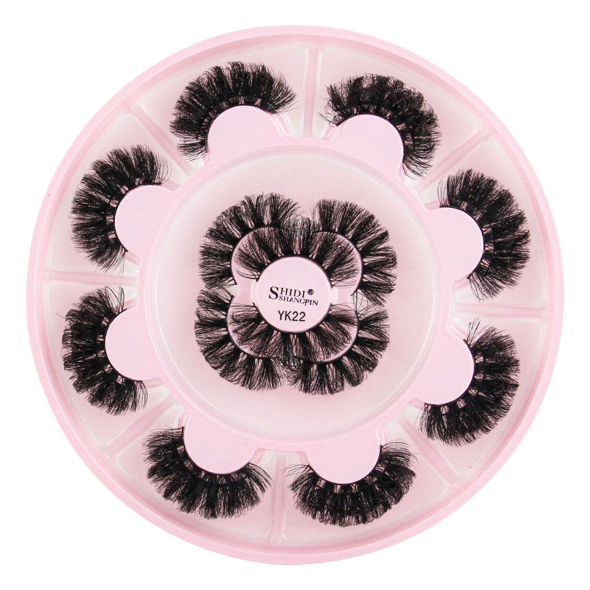 Natural Thick Exaggerated Sheer Root Tail False Lashes