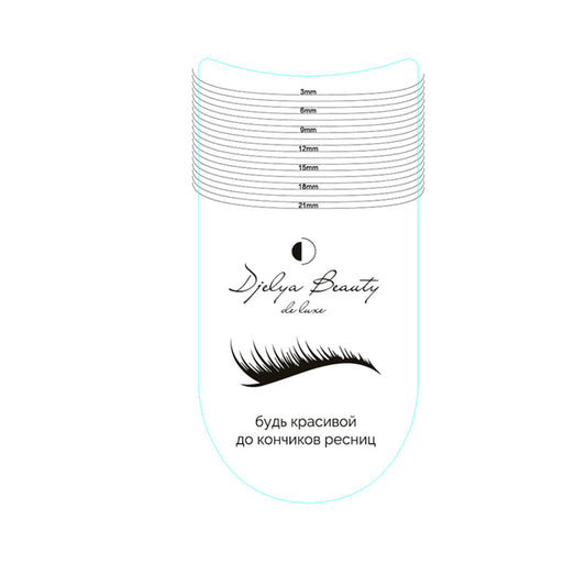 Length Warped Ruler Korean Pregnant Eyelashes Makeup Accessories