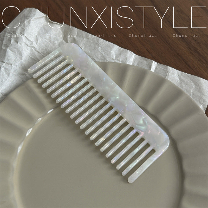 Large Wide Tooth Exquisite Niche Small Hair Brushes & Combs