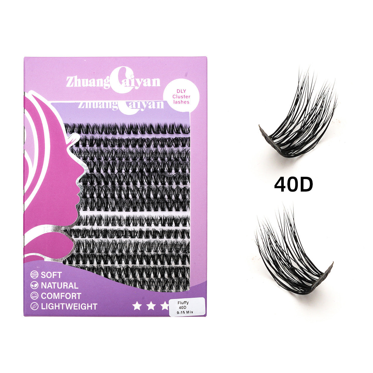 Eyelashes Fly Fluffy Qu Hot Melt False Lashes