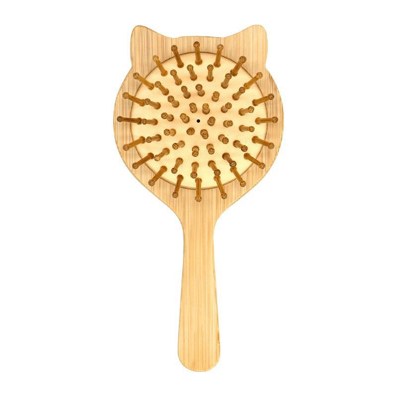 Brosses et peignes à cheveux portables pour cuir chevelu avec coussin gonflable