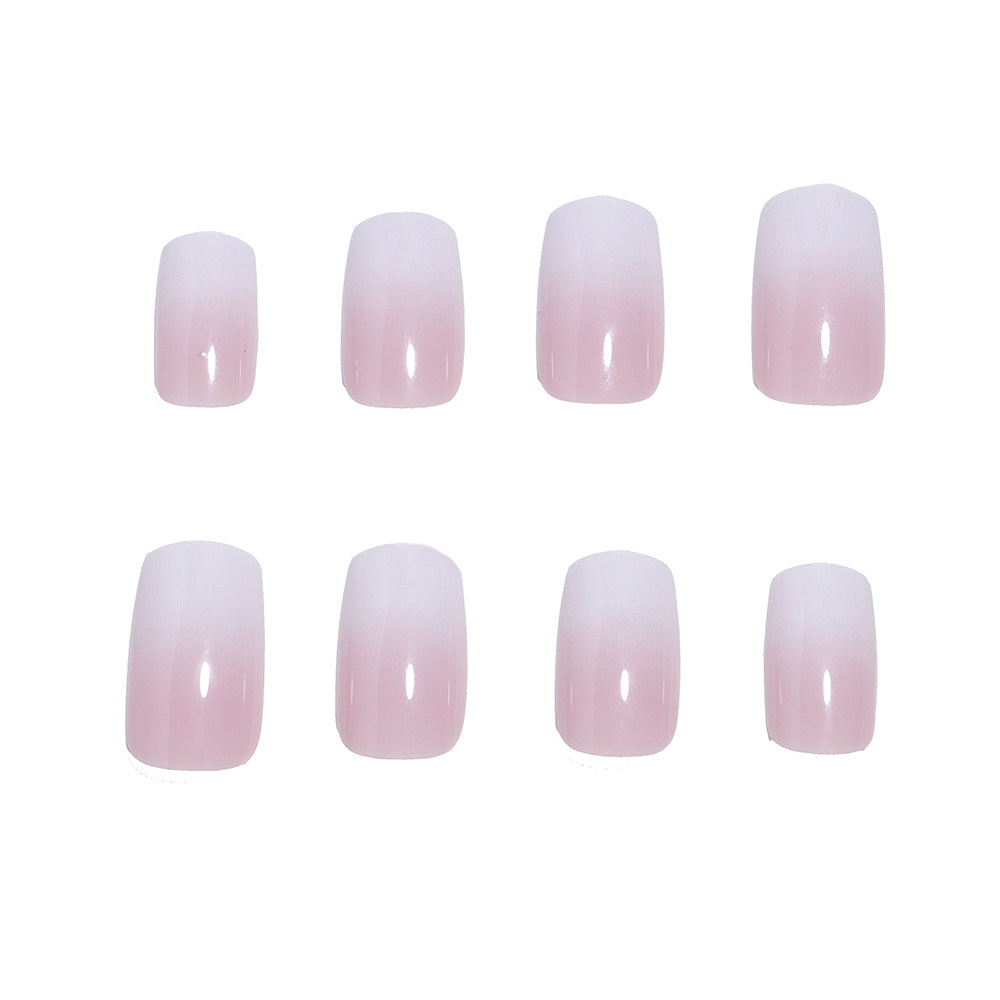 Manucure et nail art à base d'amidon de racine de lotus transparent glacé