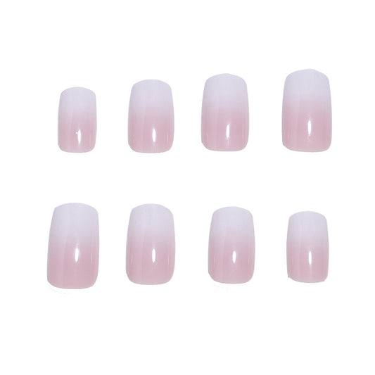 Manucure et nail art à base d'amidon de racine de lotus transparent glacé