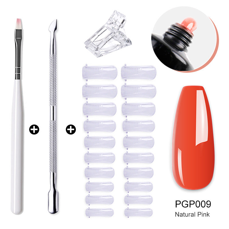 Beauty Crystal Extended Glue Suit Quick Nail Tool Set