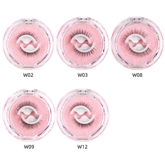 Paquet de cils Cils en bande Cils en fibre chimique Faux cils