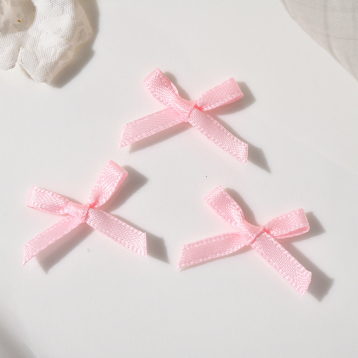 Ribbon Bow Ornament Dream Organza Ballet Nail Care Nail Art