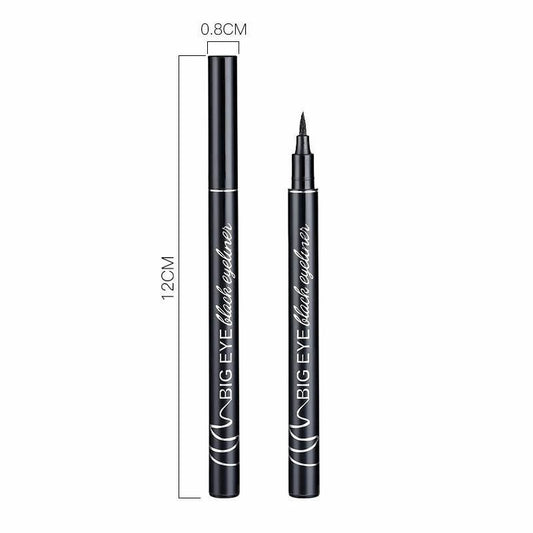 Eyeliner liquide noir imperméable et difficile à appliquer pour débutants