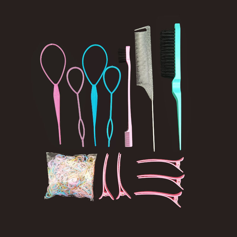 Hairdressing Tail Pairs Style Brush Toothbrush Hair Brushes & Combs