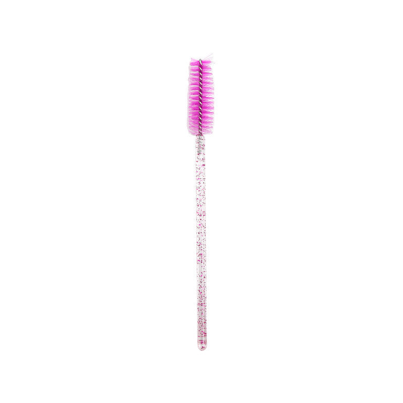 Brosse à mascara en cristal pour cils, recourbe-cils, accessoires de maquillage