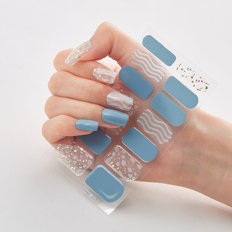 Source Technology Laser Gilding Full Priority Nail Stickers