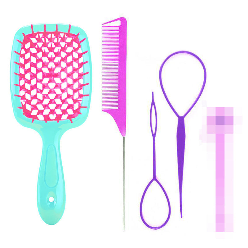 Lazy Pick Large Puller Pin Small Shape Hair Brushes & Combs