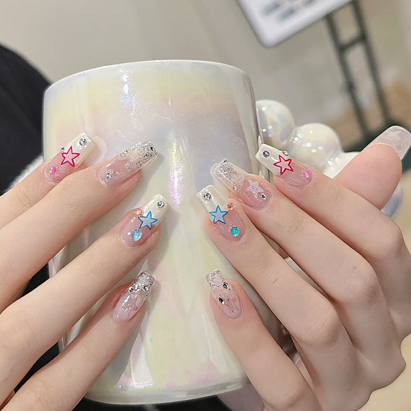 Pure Desire Tip Beauty Hot Flash Nail Stickers