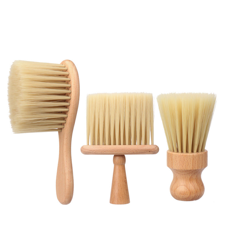 Brosse de balayage douce pour salon de coiffure, accessoires de maquillage pour le cou