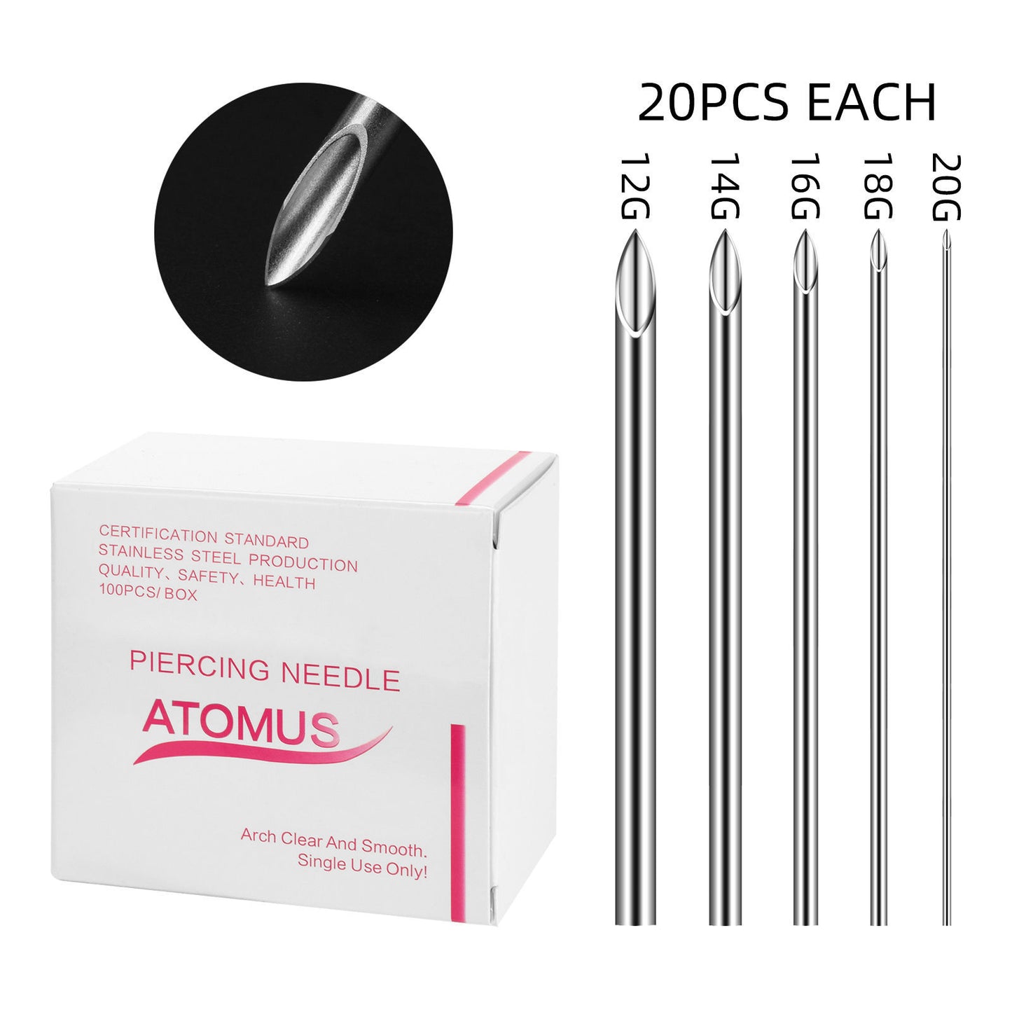 Material Puncture Needle Eyebrow Tools Disposable Makeup Accessories