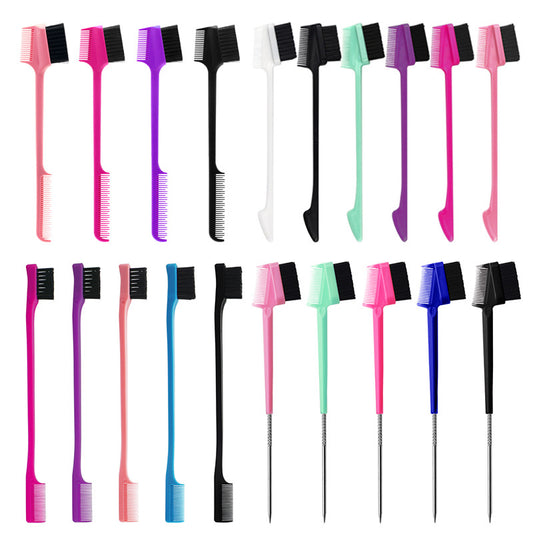 Beauty Double-headed Eyebrow Brush Multifunctional Toothbrush Makeup Accessories