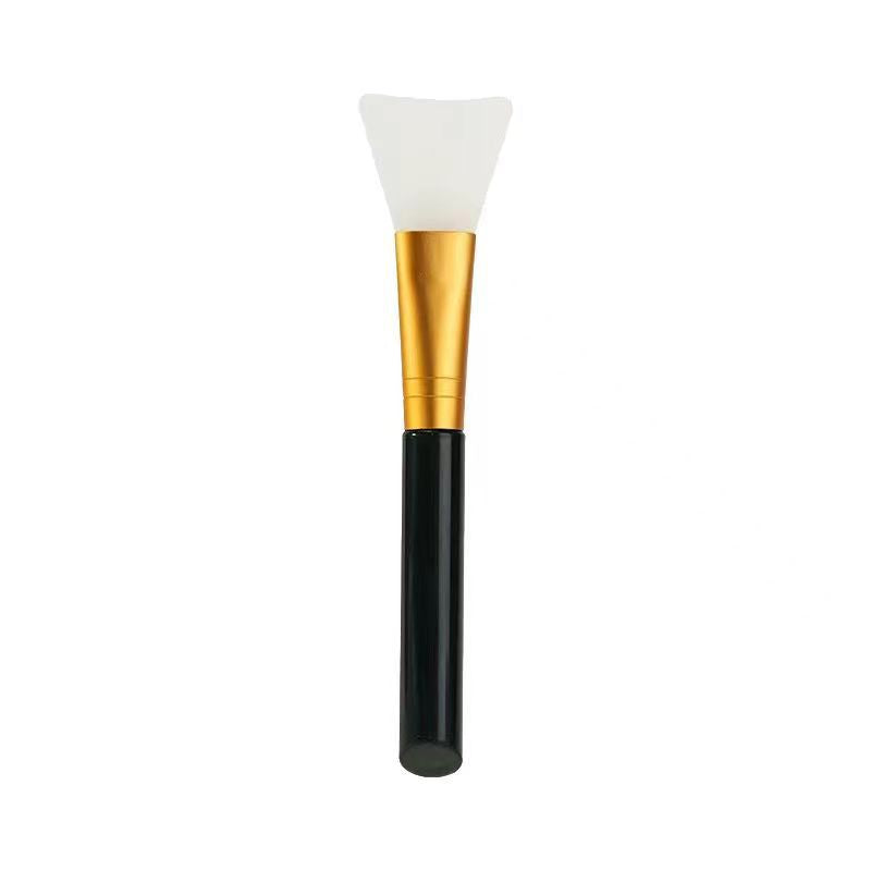 Brosse de soin du visage en silicone à poils souples pour appliquer le maquillage