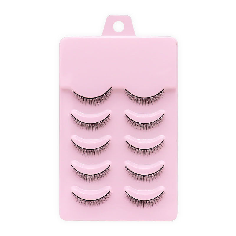 Support Double Eyelid Hard Stem Swollen False Lashes