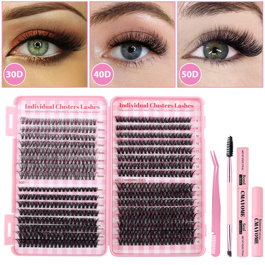 Single Cluster Individual Eyelash Large Capacity False Lashes