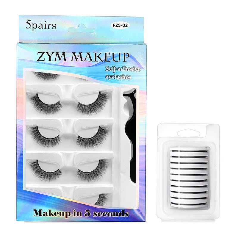 Glue Comfortable Soft Stem Self-adhesive Little False Lashes