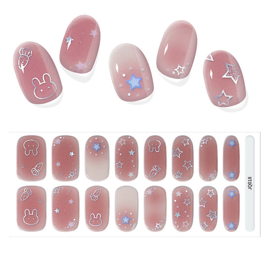 Sweet Cool Gel Waterproof Glue Full Nail Stickers