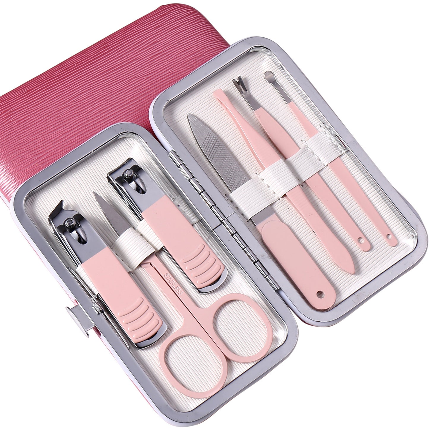 Kit de manucure et pédicure, coupe-cuticules, ensemble d'outils pour les ongles