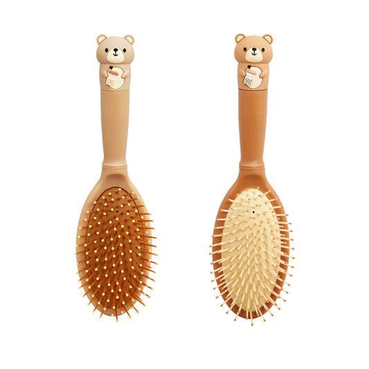 Lina Portable Milk Bear Air Cushion Hair Brushes & Combs