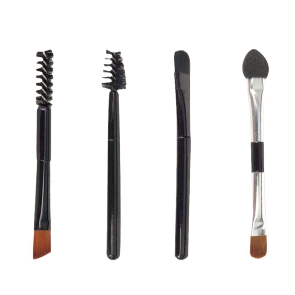 Mini Double-headed Eyebrow Brush Short Portable Makeup Brushes Accessories