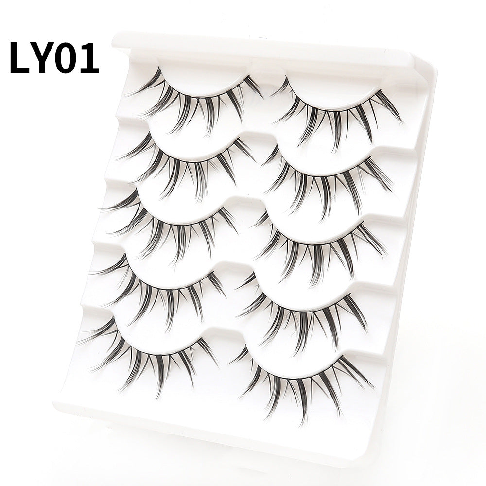 Sharpened Eyelashes Natural Fairy Comic Nude Eyelash Barbie False Lashes