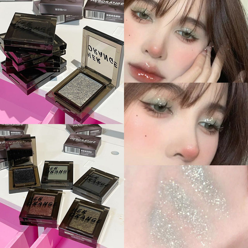 Plate Shimmer Matte Thin Glittering Color Eyeshadow