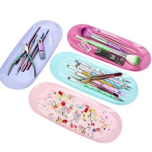 Jewelry Tray Manicure Desktop Tools Storage Nail Tool Set