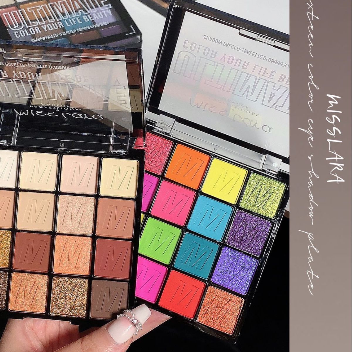 Shadow Plate Shimmer Matte Waterproof Not Easy Eyeshadow