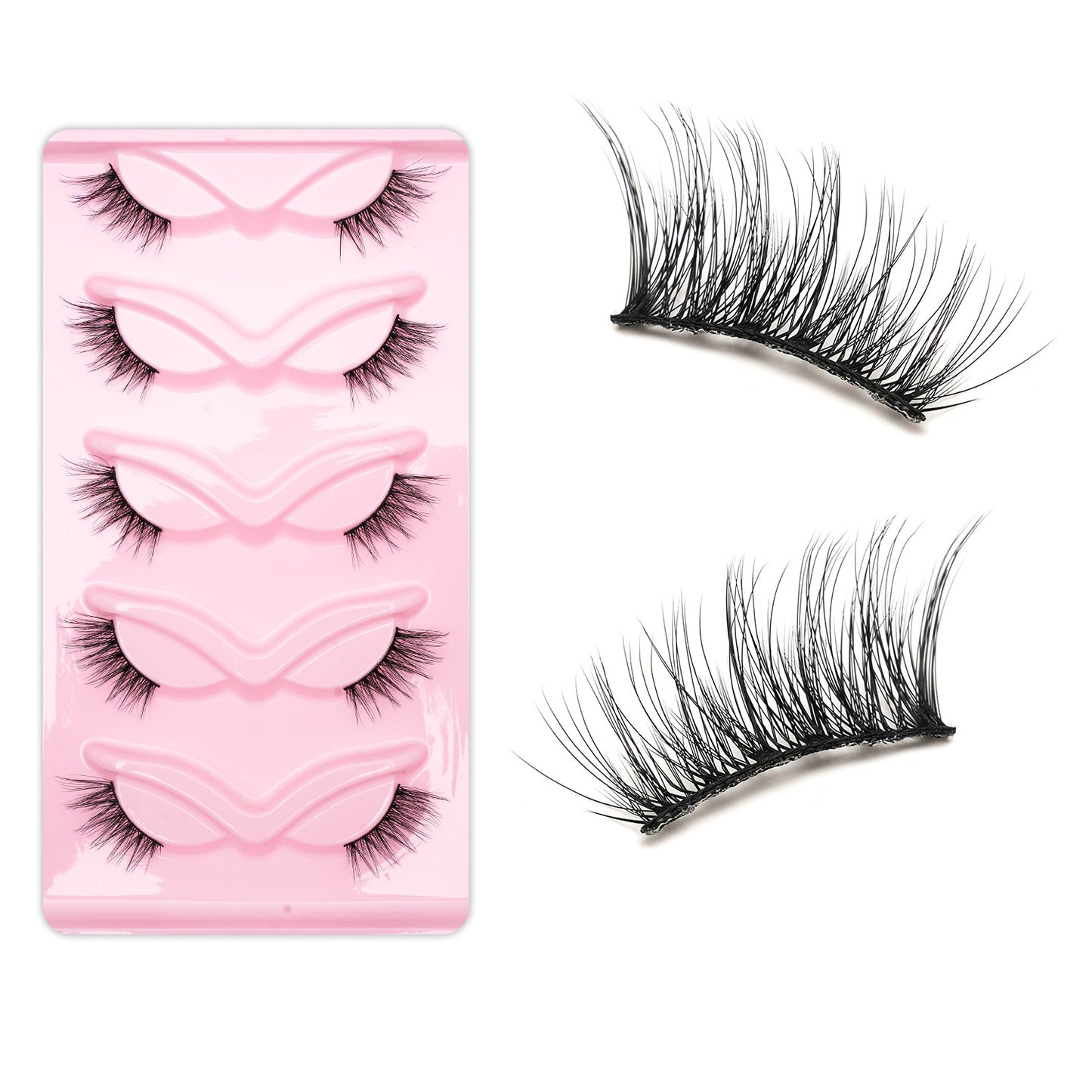 Fox Oblique Eyelashes Fluffy Thick Curl False Lashes