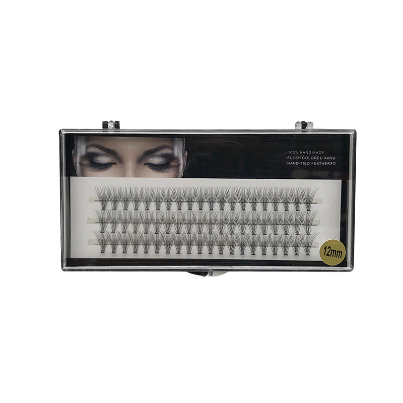 Eyelash Eyelashes Three Rows Soft Comfortable Fine Stem Not False Lashes