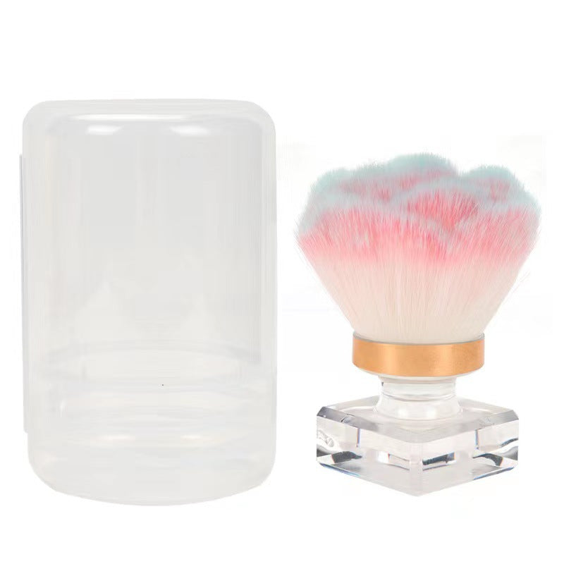 Rose Type Powder Brush Single Blush Nail Tool Set